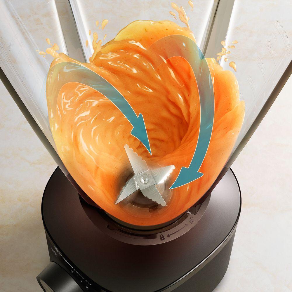 Liquidificador Philips Walita Serie 3000 Turbo Preto 1200W 220V (HR2271/90) - 6