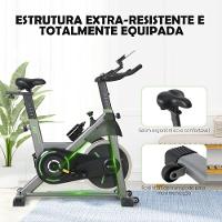 Bicicleta Ergométrica Spinning Gallant Power Pro Mecânica Ate 120kg Roda De Inercia 20kg (GSB20HBTA-PT) - 3