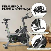 Bicicleta Ergométrica Spinning Gallant Power Pro Mecânica Ate 120kg Roda De Inercia 20kg (GSB20HBTA-PT) - 6