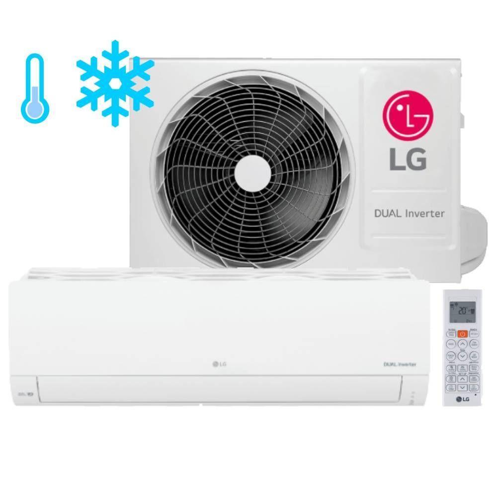 Ar Condicionado Split Dual Inverter LG Compact AI 9000 BTUs Frio 220V S3-Q09AAQAK - 2