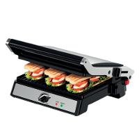Super Grill e Sanduicheira Arno GGRA Inox com Abertura de 180º 1200W 127V - 2