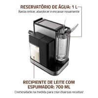 Cafeteira Mondial Espresso Dolce Latte 20 Bar C-28-ECL 1350W 220V