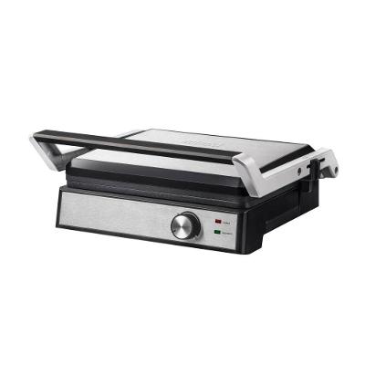 Grill Elétrico Itatiaia Master Chapa Dupla 180° Antiaderente 1400W Inox 110V