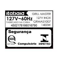 Grill Master Itatiaia Inox 1400W 127V - 5