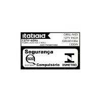 Grill Midi Itatiaia Inox 1200W 127V - 4