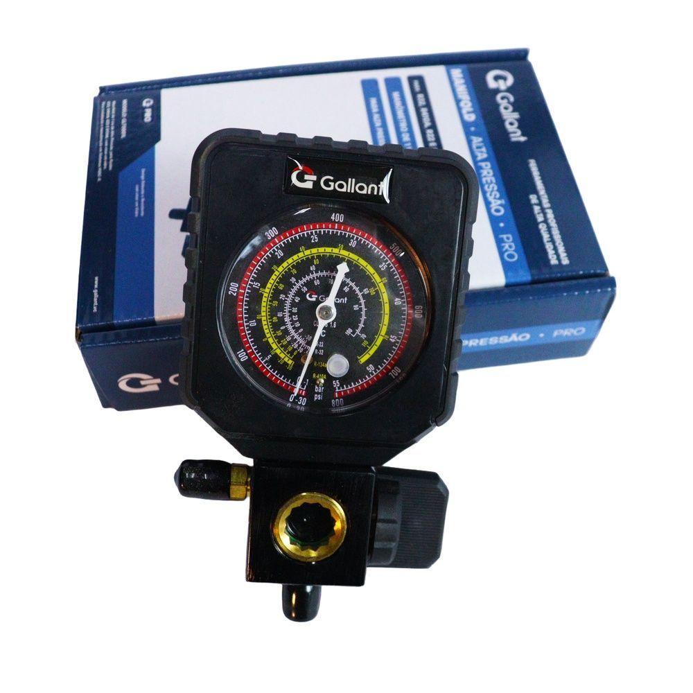 Manifold 1 Via De Alta Gallant Pro 1/4 De Volta R32 R410A R22 R134A - GLT0001H - 1