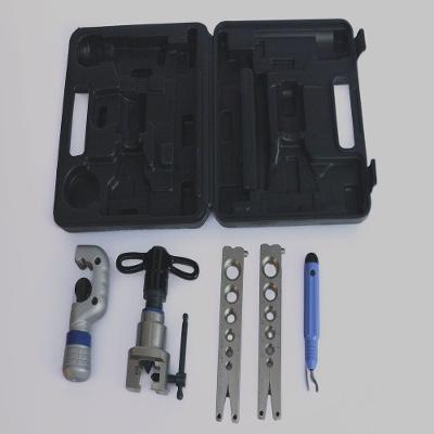 Kit Flangeador Excêntrico Gallant Com Catraca, Cortador, Escariador 1/4 A 3/4 - GLT808F