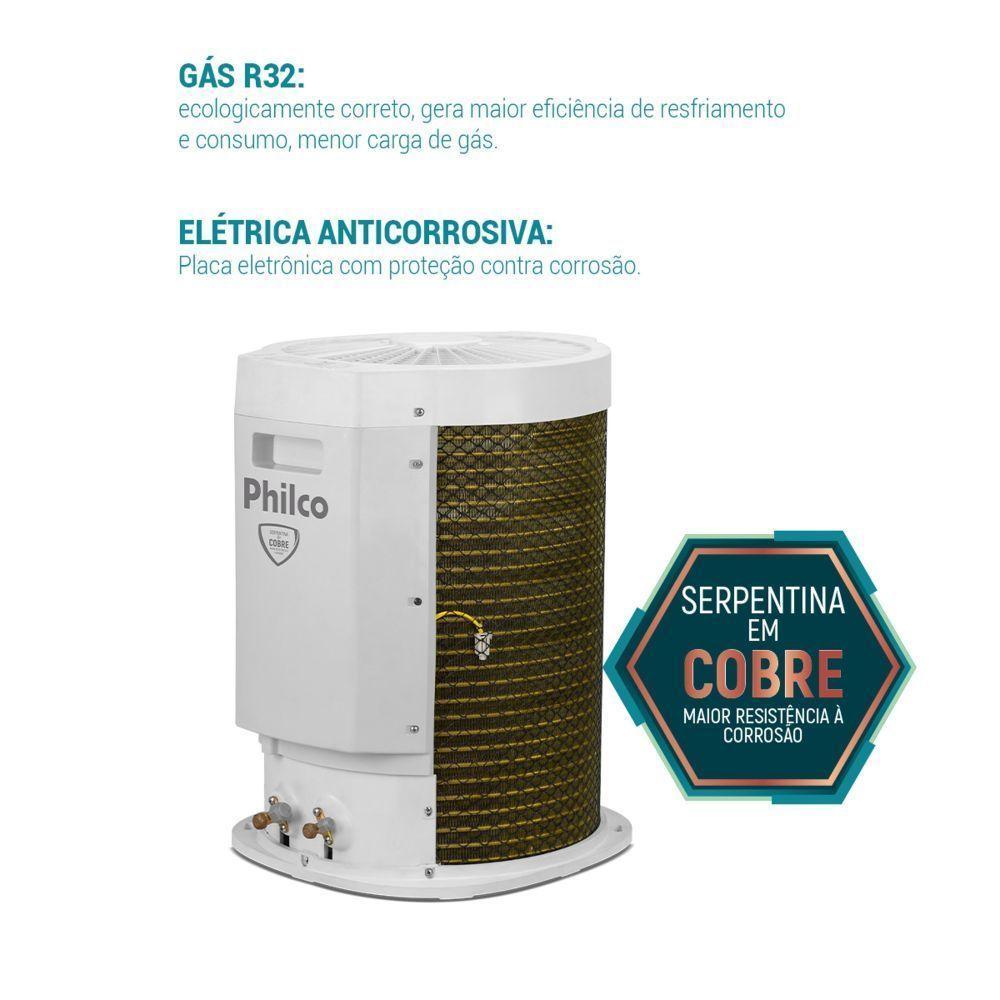 Ar Condicionado Split Inverter Philco 18000 BTUs Quente e Frio 220V PAC18QC - 8