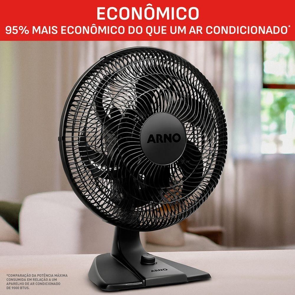 Ventilador Arno Mesa Essential 40 cm 6 Pás 220V VE2E (2720018601) - 8
