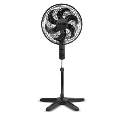 Ventilador de Coluna Arno 140W 40cm 6 Pás 3 Velocidades Preto VE2C 220V