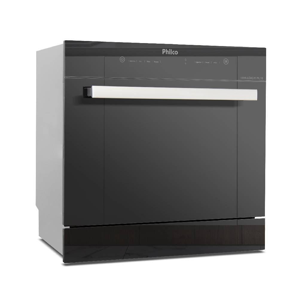 Lava Louça Philco 10 Serviços Preto Espelhado 127V PLL10 - 1