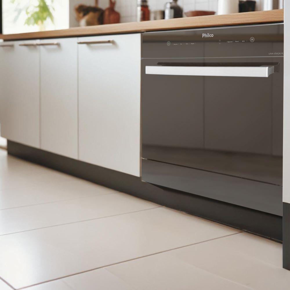 Lava Louça Philco 10 Serviços Preto Espelhado 127V PLL10 - 6