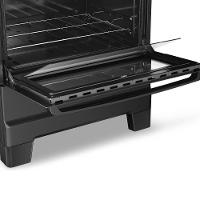 Fogão Esmaltec Ideal Super 5 Bocas Preto Bivolt 0104002937