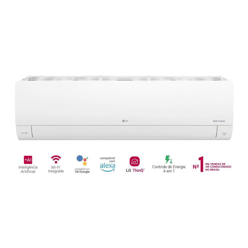 Ar Condicionado LG AI Dual Inverter Voice 9000 BTU Quente Frio 220V S3UW09AA31D.EB2GAM1 - 6
