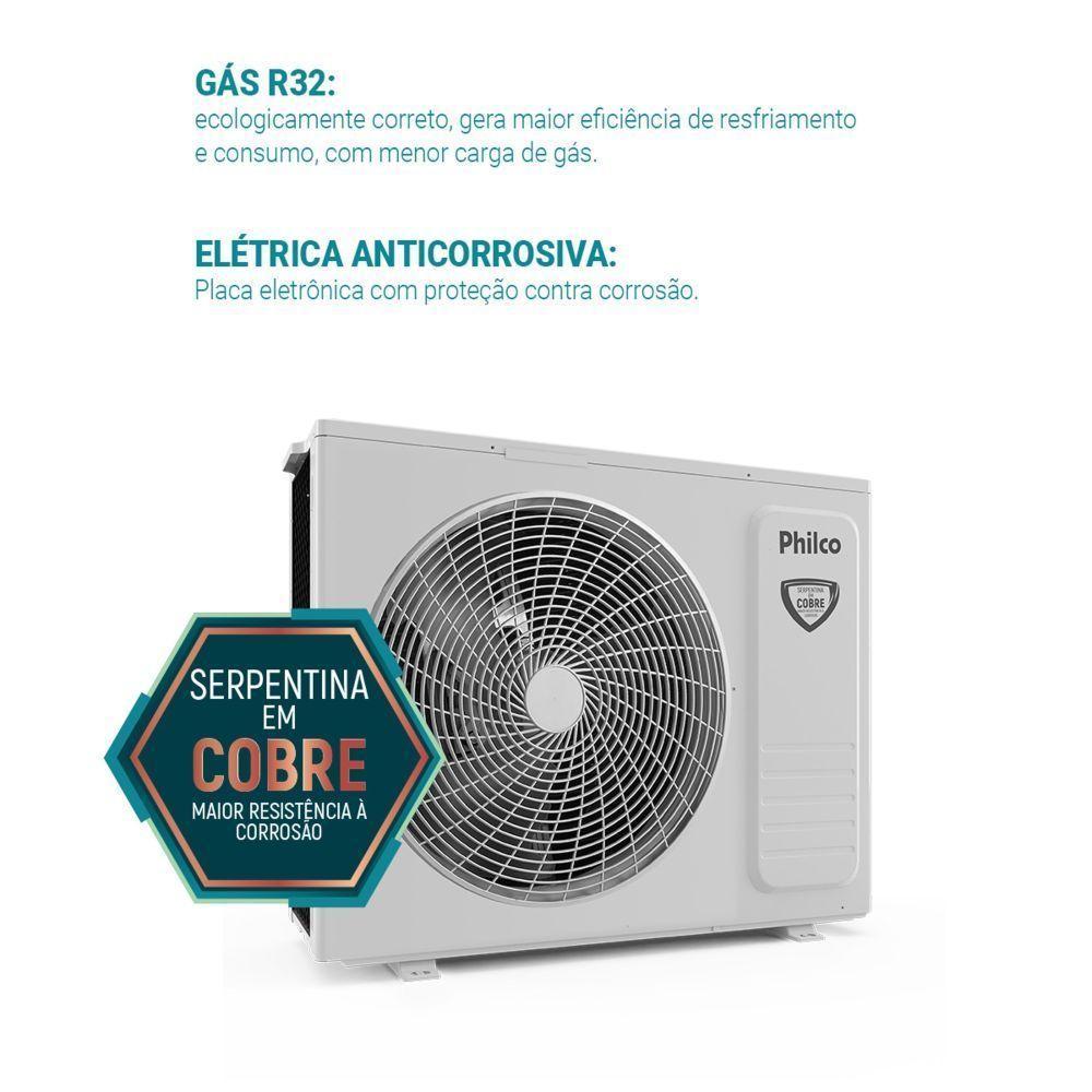 Ar Condicionado Bi Split Inverter Philco 18000 BTUs (2X9000) Quente e Frio 220V PAC18QV  - 7
