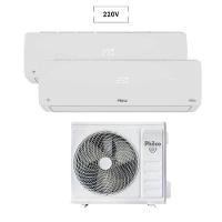 Ar Condicionado Bi Split Inverter Philco 18000 BTUs (2X9000) Quente e Frio 220V PAC18QV  - 2