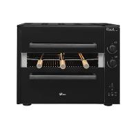 Churrasqueira a Gás de Bancada Fischer Ranch Grill 03 Espetos Preta Bivolt (36160-101656) - 1