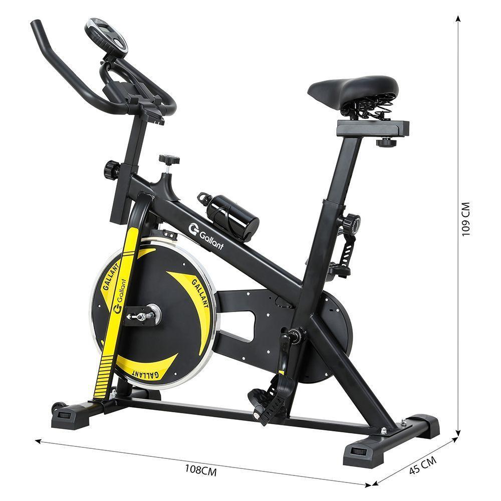 Bicicleta Ergométrica Spinning Gallant Power X Mecânica Ate 120kg Roda De Inercia 6kg (GSB06HBTB-PT) - 5