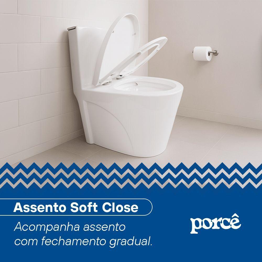 Vaso Sanitário Monobloco Porcê Maximus Privada Com Assento Branco (PVS50MBSFA-BR) - 2