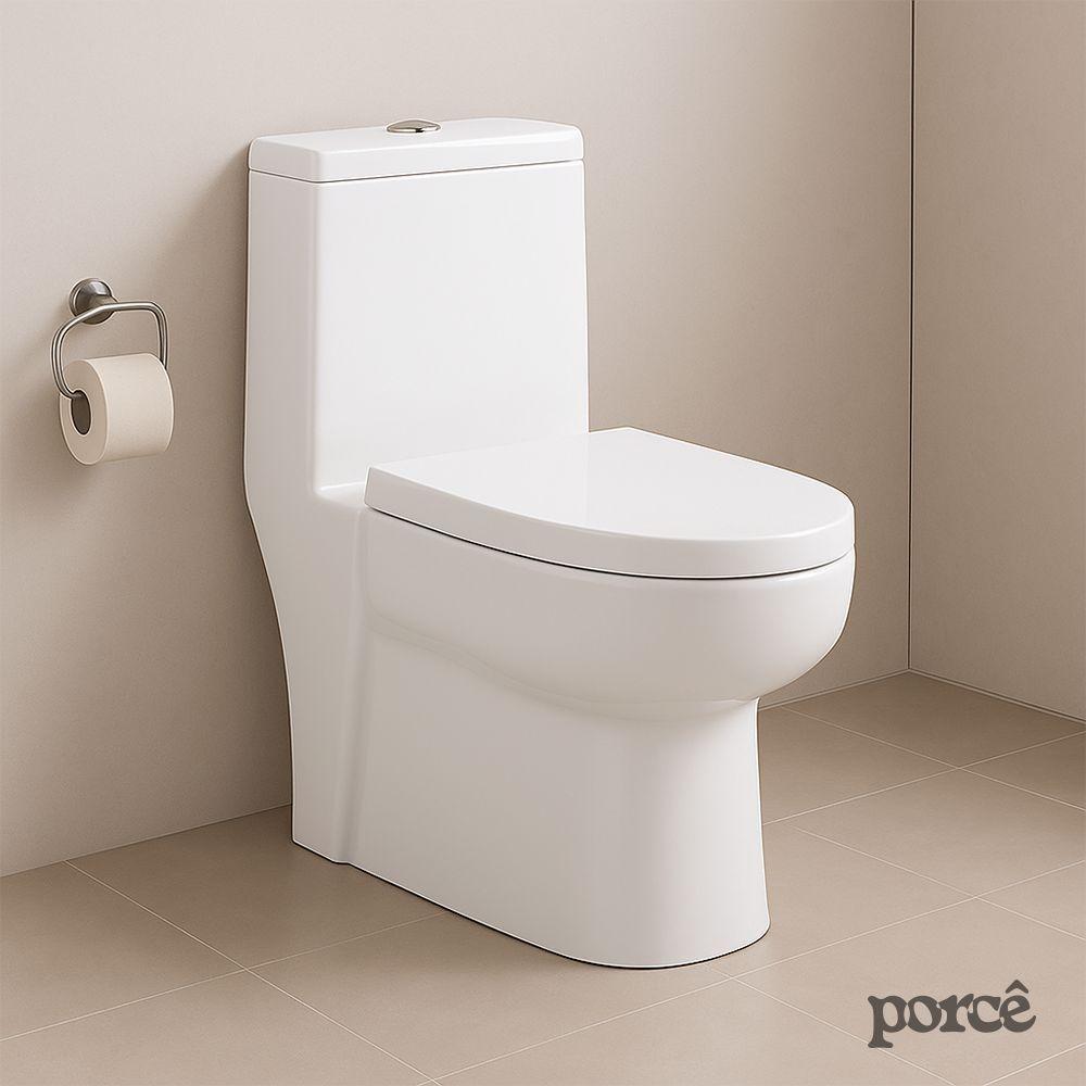Vaso Sanitário Monobloco Porcê Imperius Privada Com Assento Branco (PVS39MBSFA-BR) - 2