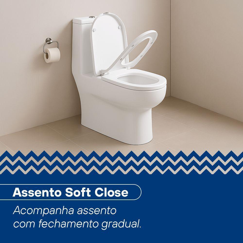 Vaso Sanitário Monobloco Porcê Imperius Privada Com Assento Branco (PVS39MBSFA-BR) - 3