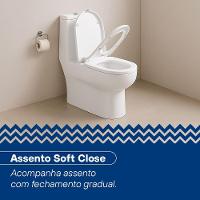 Vaso Sanitário Monobloco Porcê Imperius Privada Com Assento Branco (PVS39MBSFA-BR) - 3