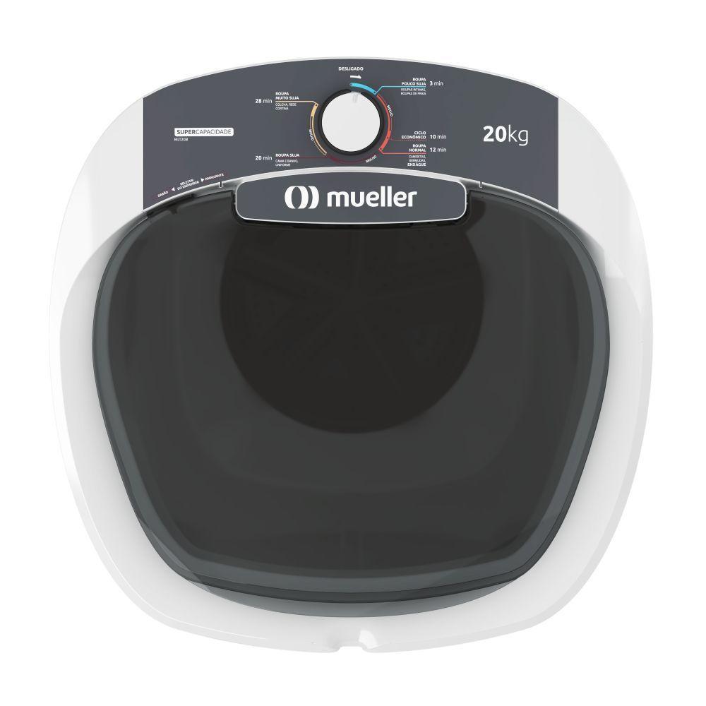 Lavadora de Roupas Semi-automática Mueller 20 kg 220v Branca (MLT20B) - 5