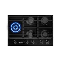 Cooktop Mueller 5 Bocas Vidro Preto Tripla Chama Com Grade Dupla Bivolt MCG5BM - 2