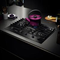 Cooktop Mueller 5 Bocas Vidro Preto Tripla Chama Com Grade Dupla Bivolt MCG5BM - 5