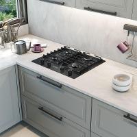 Cooktop Mueller 4 Bocas Vidro Preto Com Grade Dupla Bivolt MCG4BM - 5