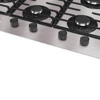 Cooktop Mueller 5 Bocas Alumínio Tripla Chama Com Grade Dupla Bivolt MCG5BL - 2