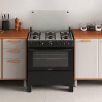 Fogão Itatiaia Star New Piso 6 Bocas Preto Mesa de Inox Bivolt 3700000474 - 6