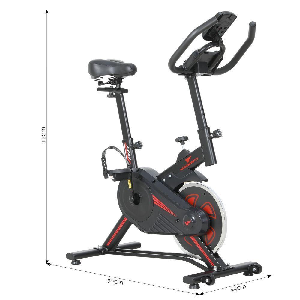 Bicicleta Spinning Mecânica Wonderfit Go Vermelha Roda de Inercia 4kg (WSB04HBTA-VM) - 6