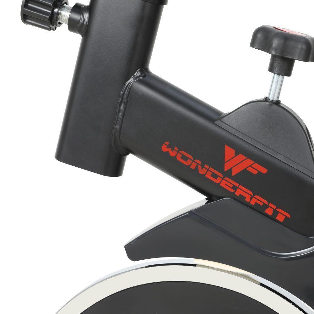 Bicicleta Spinning Mecânica Wonderfit Go Vermelha Roda de Inercia 4kg (WSB04HBTA-VM) - 8