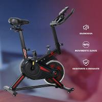 Bicicleta Spinning Mecânica Wonderfit Go Vermelha Roda de Inercia 4kg (WSB04HBTA-VM) - 9