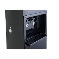 Bebedouro Industrial Coluna Knox 25L 1 Torneira Gelada 1 Torneira Natural Black 220V (KX02-D NG 2T BK)