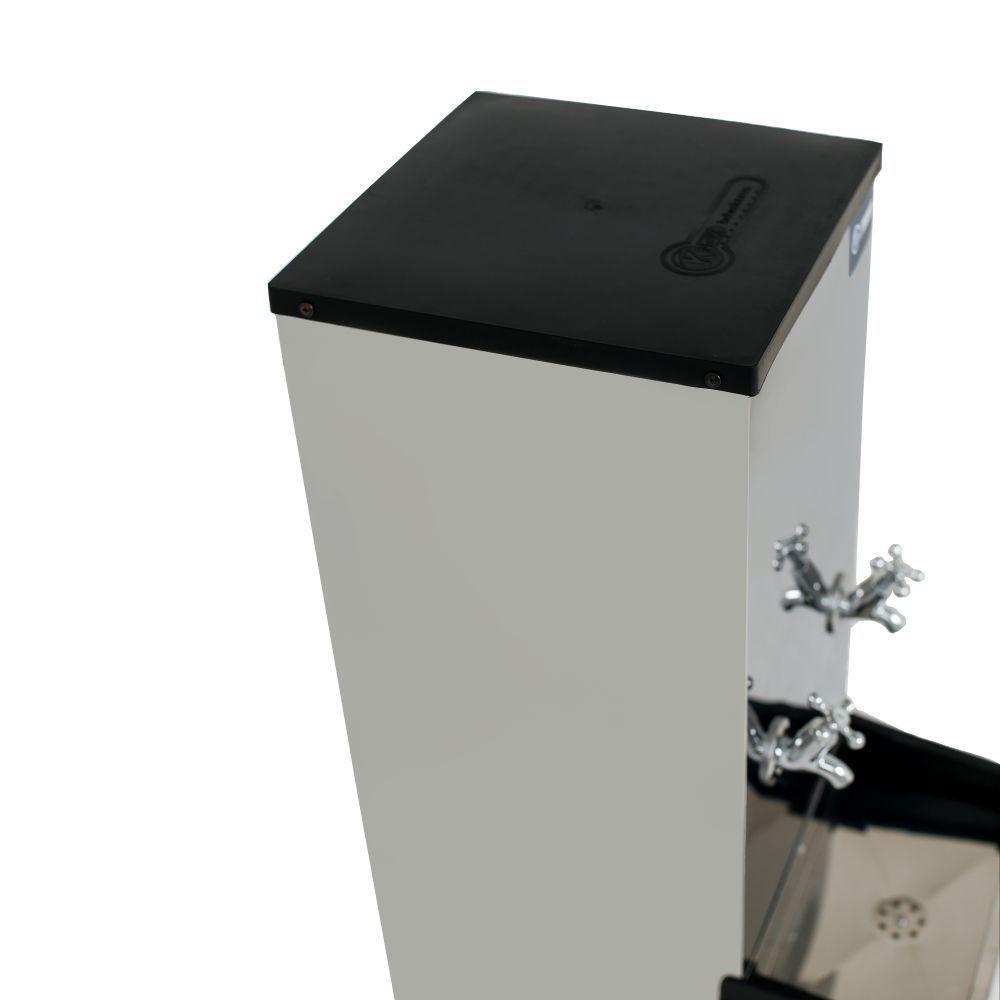 Bebedouro Industrial Coluna Knox 25L 1 Torneira Gelada 1 Torneira Natural Inox 220V (KX02-D NG 2T) - 5