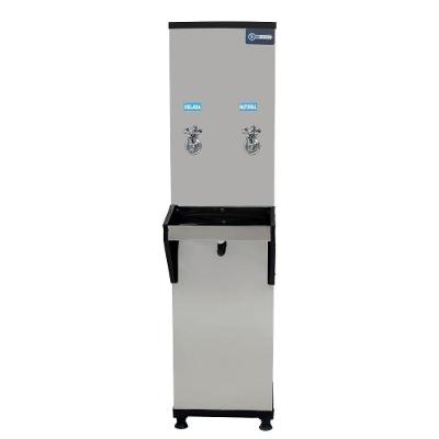 Bebedouro Industrial de Coluna KX02-D NG 2T Compressor Água Gelada e Natural Inox 220V