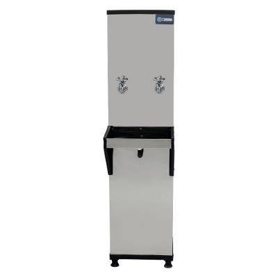 Bebedouro Industrial Coluna Knox 25L 2 Torneiras Geladas Inox 220V (KX02-D 2T)