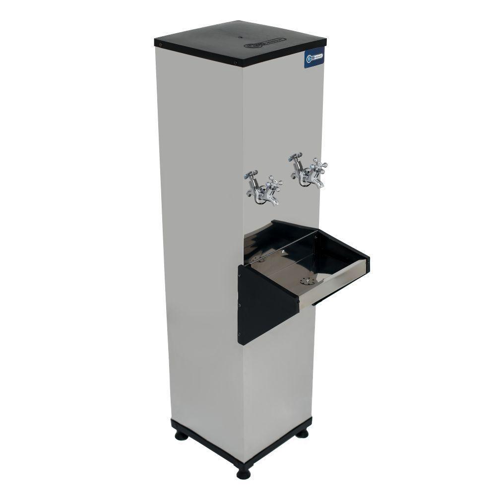 Bebedouro Industrial Coluna Knox 25L 2 Torneiras Geladas Inox 127V (KX02-C 2T) - 4