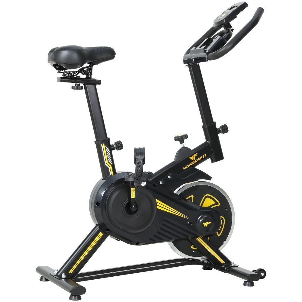 Bicicleta Spinning Mecânica Wonderfit Go Amarela Roda De Inercia 4kg (WSB04HBTA-AM) - 2