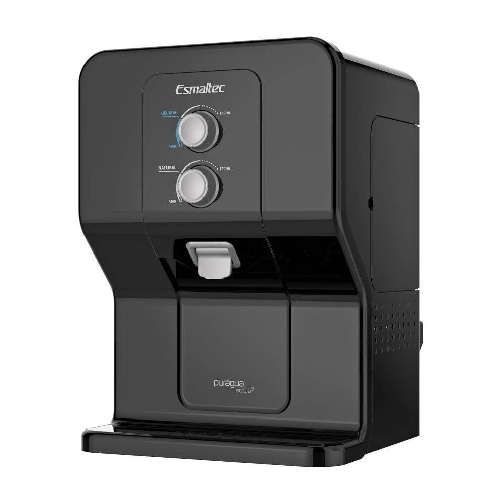 Purificador De Água Esmaltec Acqua7 Preto 220V - 2