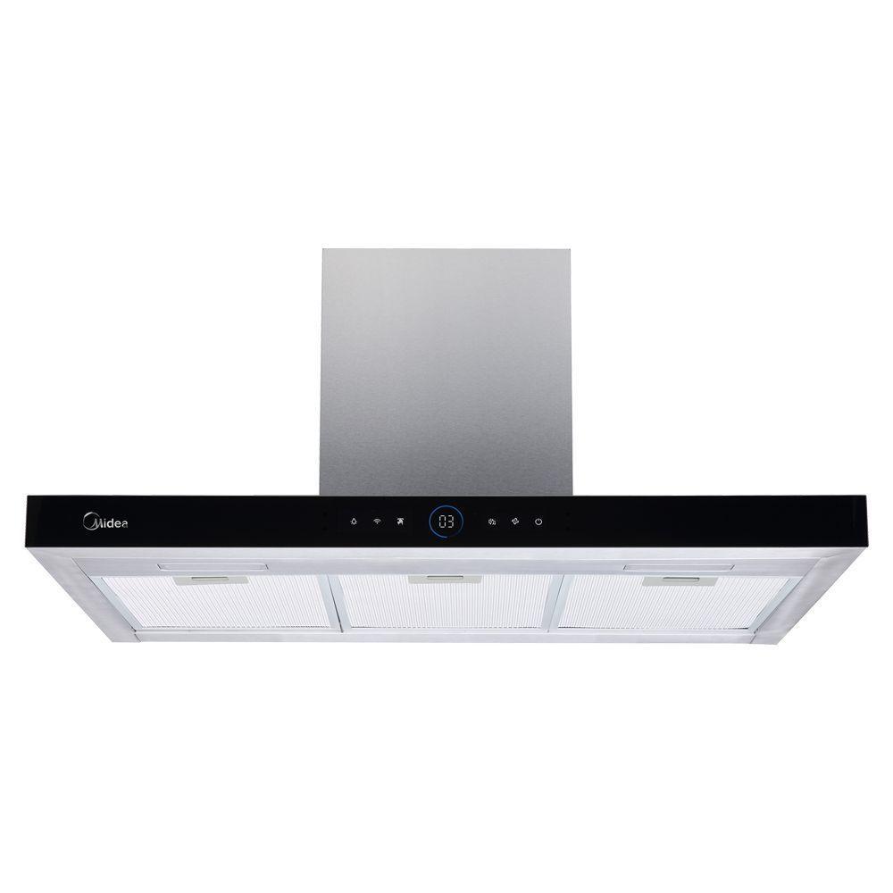 Coifa de Parede Midea 90cm Smart Pro Touch Inox 127V MH90M77AT22MW1 - 1
