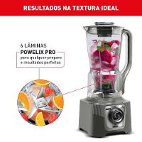 Liquidificador Arno Power Max XXL Cinza LN87 2,25 LITROS 220V 2200W - 5