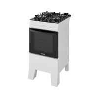 Fogão Itatiaia Electra Glass Pluss Piso 4 Bocas Branco Mesa De Vidro Bivolt (3700000485) - 3