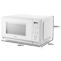 Micro-Ondas Midea 20L Mastercook Branco 127V (MHP20B1) - 5