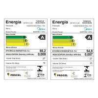 Micro-Ondas Midea 27L Mastercook Branco 127V (MHP27B1) - 10