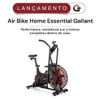 Bicicleta Ergométrica Air Bike Gallant Essential (GAB03PWHUA-PT) - 10