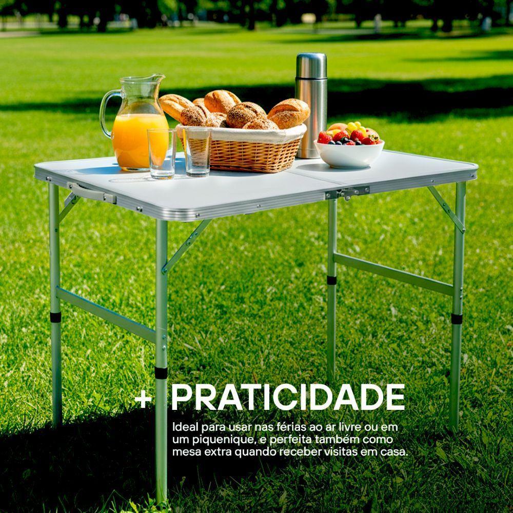 Mesa Dobrável Gallant Vira Maleta Portátil 90x60 com Alça (GMD22A05A-BR) - 6