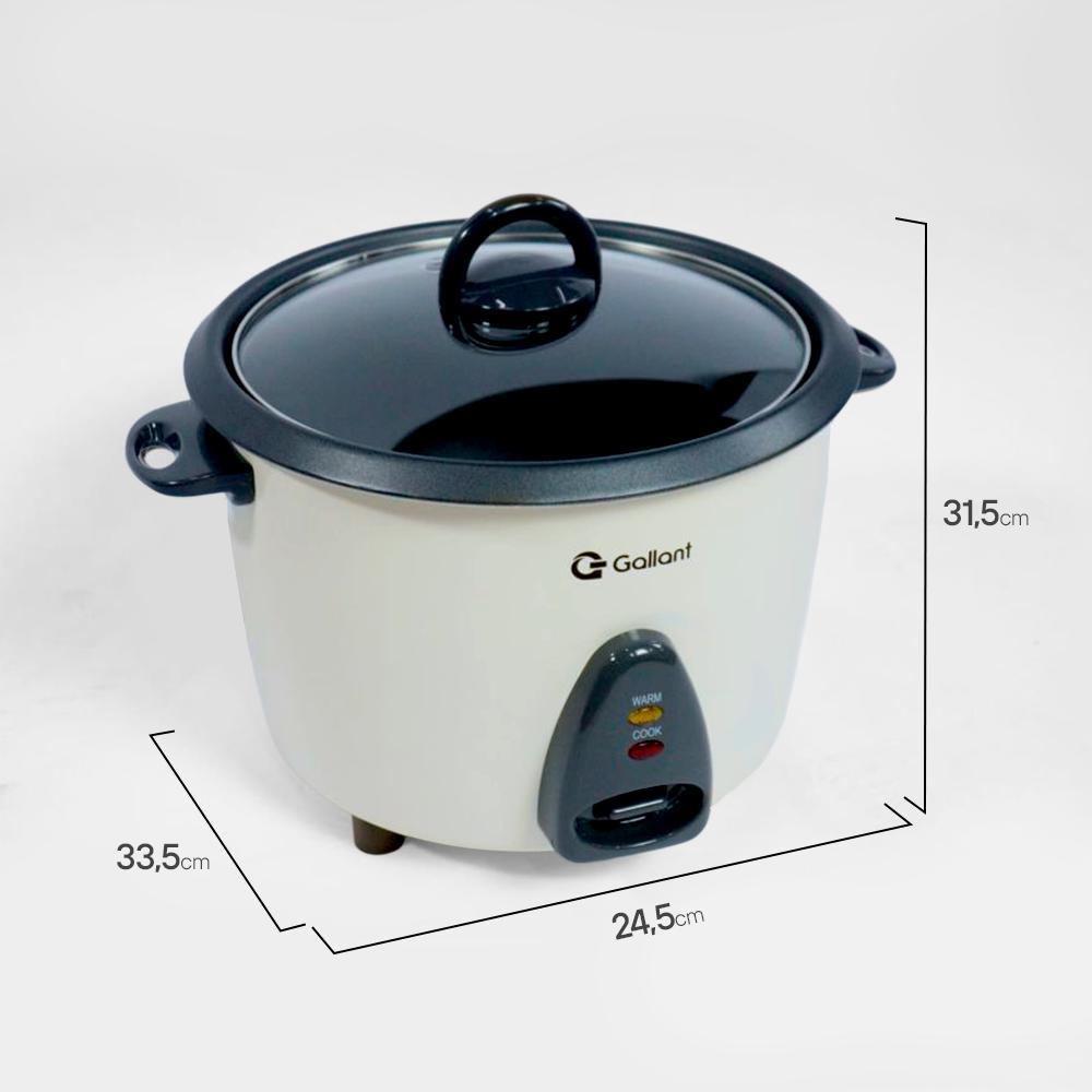 Panela De Arroz Elétrica Gallant 10 Cups 220V (GRC10M03A-220BR) - 7